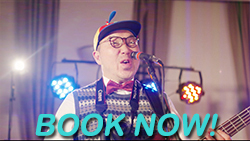 Book the Geek Band for your Corporate event or Christmas party